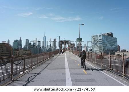 Brooklyn Bridge , NYC