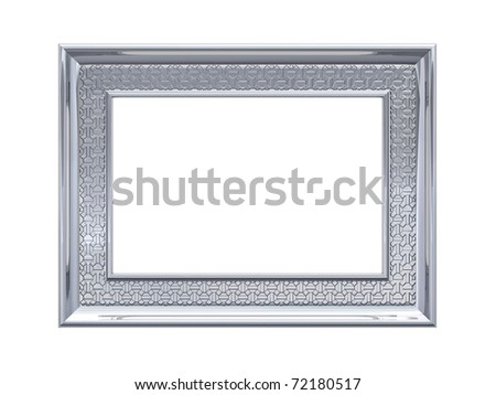 stylish silver frame