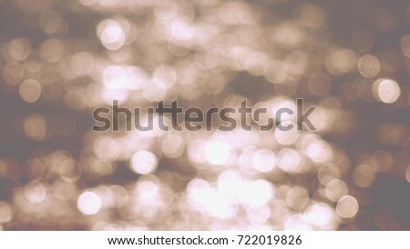 Beautiful abstract glittering lights bokeh Christmas background