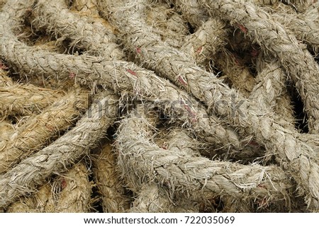 rope by the sea.
