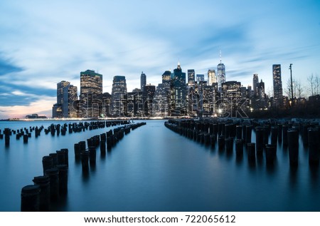 Long Exposure of Manhattan