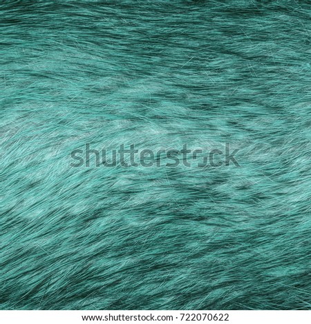 painted green-blue fox fur texture as background. Useful for design-works