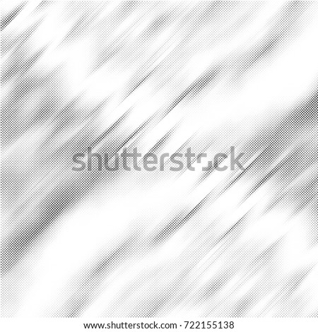 Halftone Background. Grunge Vector Illustration With Ink Dots Texture Design Element. Abstract Image With Dirty, Dotted, Black Circles. Dark Round Particles Backdrop On A White Background.