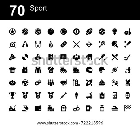 Creative icon set - sport