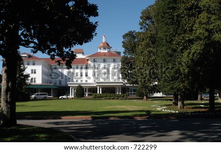 Pinehurst Country Club in Pinehurst N.C., one of the finest golf courses in the United States Royalty-Free Stock Photo #722299