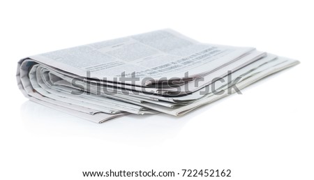 Newspaper Royalty-Free Stock Photo #722452162