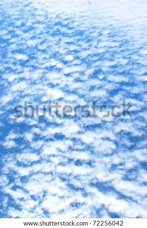 Blue clouds sky