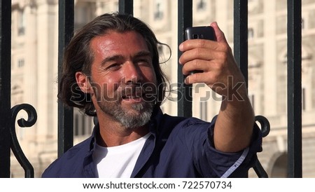 Caucasian Male Selfie