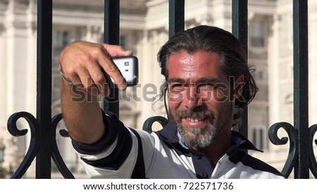Caucasian Male Selfie