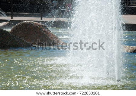 texture, background, pattern. Urban fountains