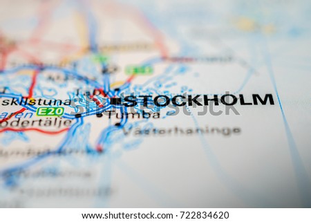 map of stockholm road
