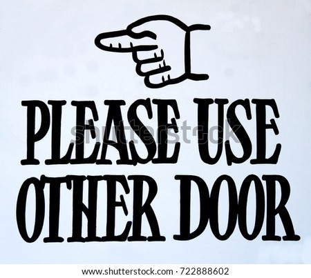 Please Use Other Door Sign Images And Stock Photos Avopix Com