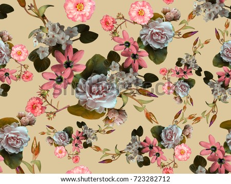  flowers Royalty-Free Stock Photo #723282712