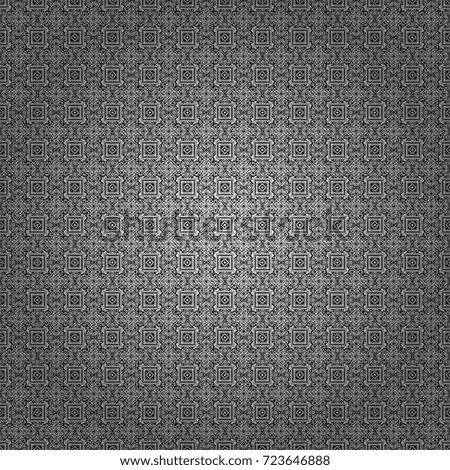 Geometric abstract background, geometric seamless pattern, shapes, tiles, stylized art. Vector geometric background, mosaic pattern in black, white and gray colors, graphic design.