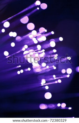fiber optic abstract background
