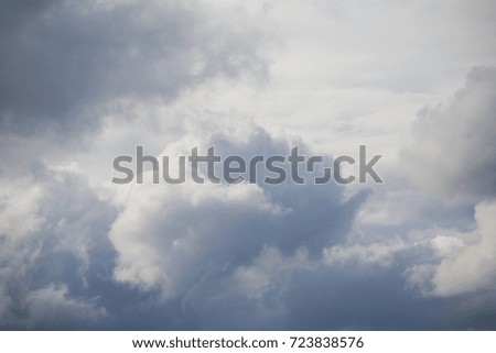 Grey clouds
