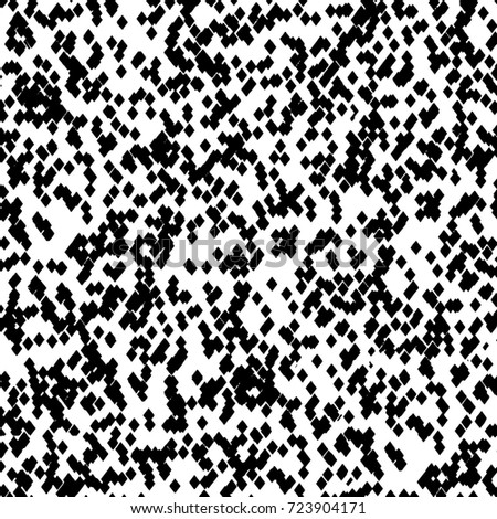 Grunge black and white texture. Vector abstract monochrome background