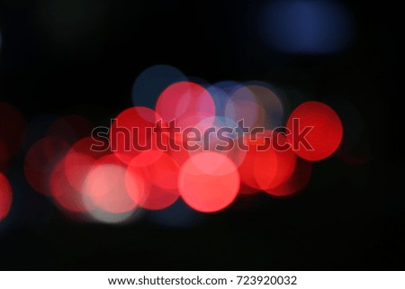Abstract de focused Christmas city background