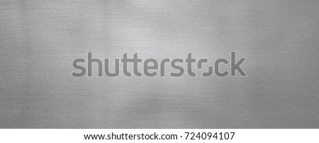 Brushed steel plate background texture horizontal Royalty-Free Stock Photo #724094107