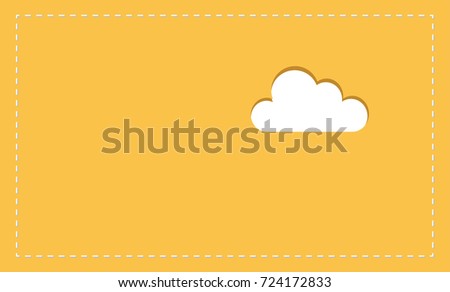 Vector background with yellow the sky for card. 