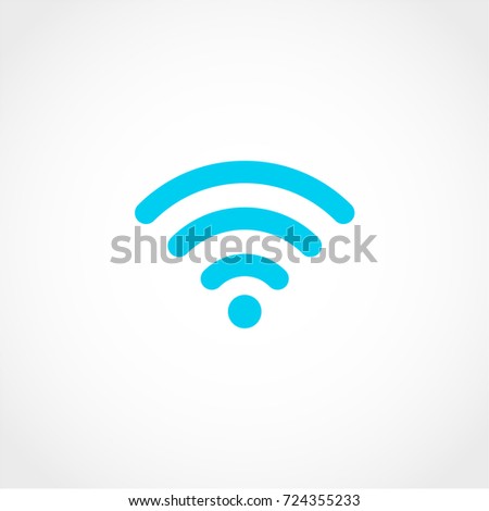 Wifi Icon Isolated on White Background