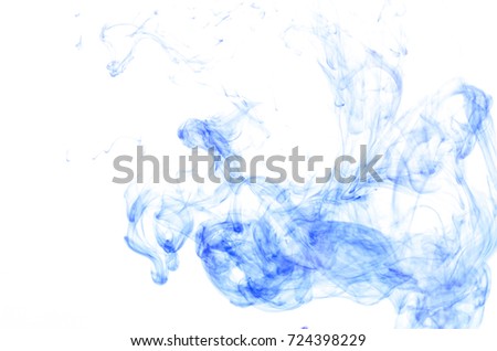 inks dissolving in water