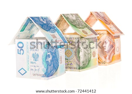 Houses made of money
