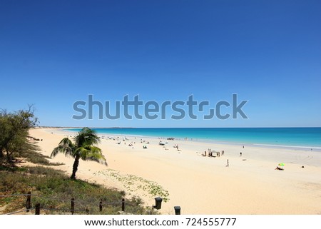 Cable beach in September, Western Australia Royalty-Free Stock Photo #724555777