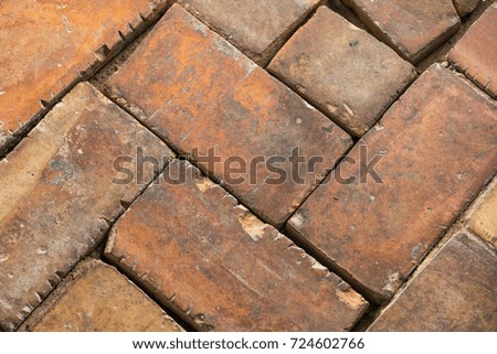 Herringbone Brick Floor 