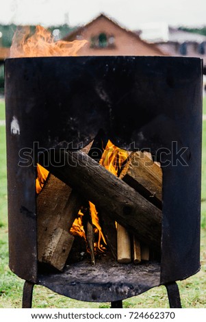oven cooking fire warming  wood firewood
