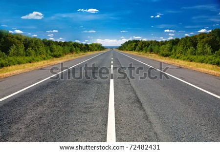 country road Royalty-Free Stock Photo #72482431