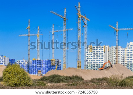 Construction of new residential buildings