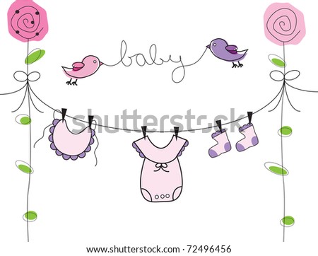 Baby Clothes Line