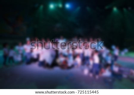 Abstract background Figure skating group photo