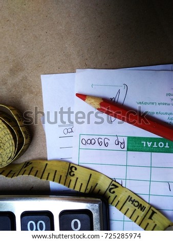 Cost Control, Stack of Payment Receipt
