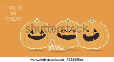 Happy Halloween day design background, Vector illustration on a Halloween theme