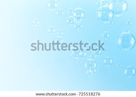 Soap bubbles background