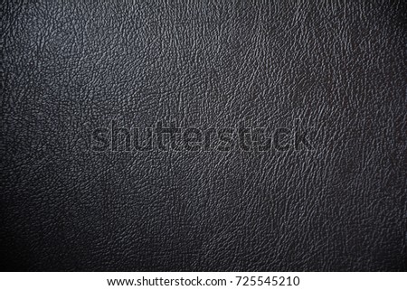 Black leather texture and background with pattern design
