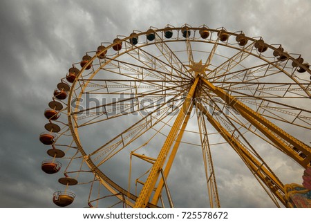 Great carousel called colloquially the ferris wheel