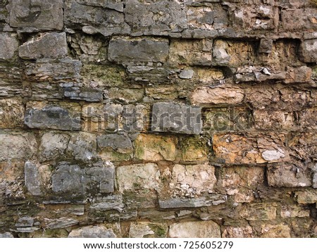 Background old brick wall texture. Vintage