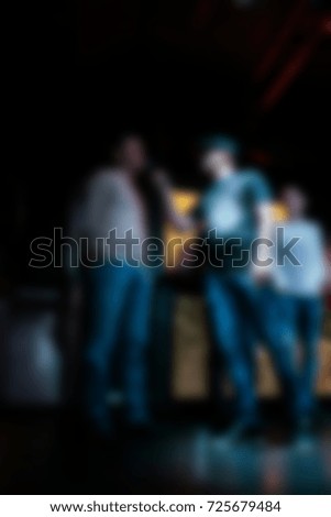 Abstract background of a party in a nightclub
