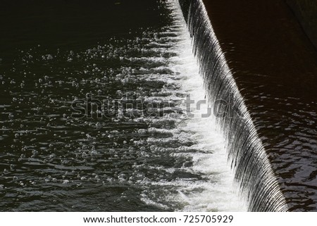 Water movement / background material