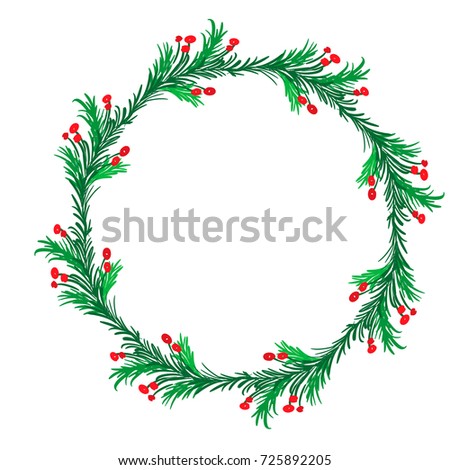 christmas flourish calligraphy vintage holiday frame and place for text. Illustration vector hand drawn EPS 10