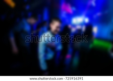 Abstract background of people party in a nightclub