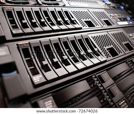 Network Server Royalty-Free Stock Photo #72674026