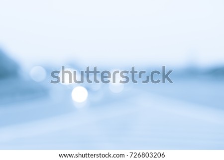 BLURRED LIGHTS ON THE STREET, CITY BACKGROUND