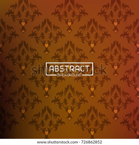 Coloure Background with Pattern on it. Abstract Background