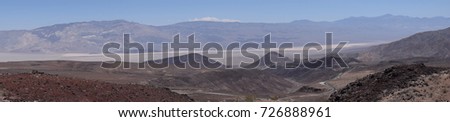 Death valley landscape picture