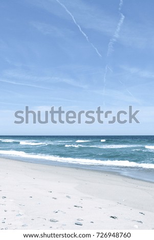 Blue Sky, Sea, and Sand