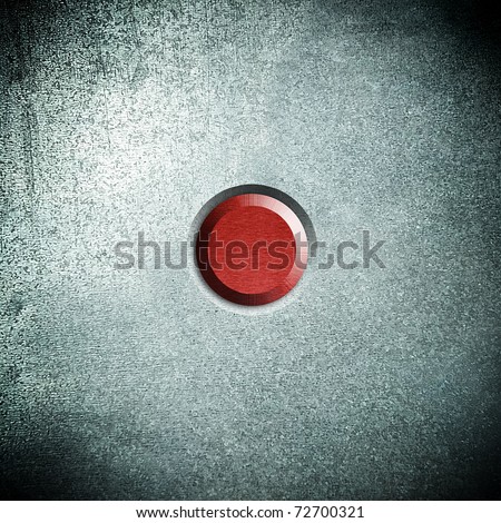 button on metal plate